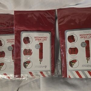 Whitmor Christmas Gift Wrap Organizer X5
